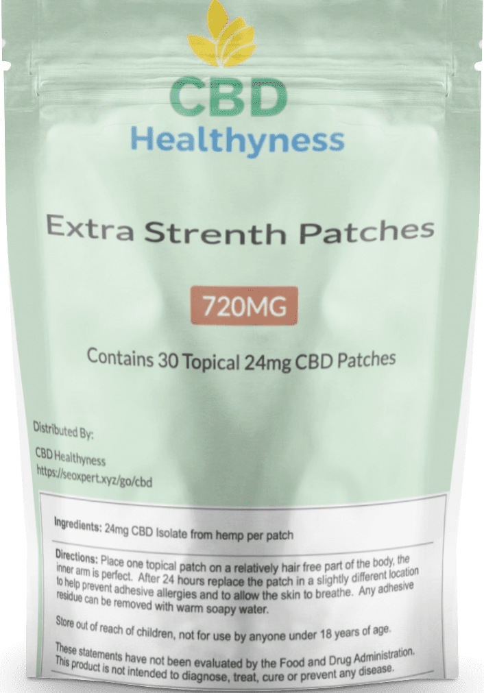 CBD 24mg Extra Strength Patches U1