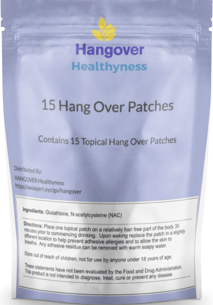Hangover Patches 15 pack U2